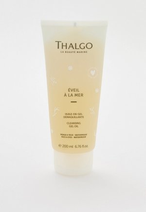 Масло для снятия макияжа Thalgo с экстрактом морских водорослей. Цвет: прозрачный