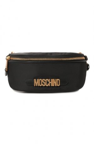 Поясная сумка Belt Moschino. Цвет: чёрный