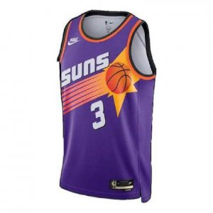 Майка Phoenix Suns Chris Paul 3 Purple Hardwood Classic Dri-FIT Swingman Jersey, фиолетовый/оранжевый/белый Nike