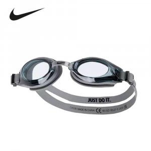 Хромированные очки для плавания Серые Nike