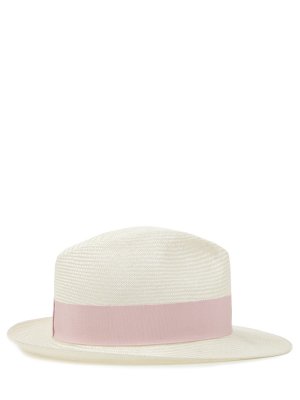 Соломенная шляпа с декором Federicamoretti. Цвет: разноцветный