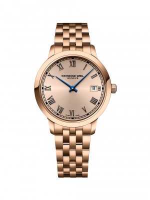 Часы-браслет Toccata с покрытием из розового золота PVD-покрытием , золотой Raymond Weil