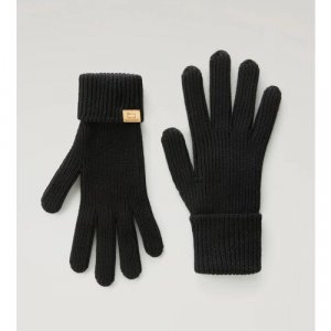 Перчатки , размер L, черный Woolrich. Цвет: черный