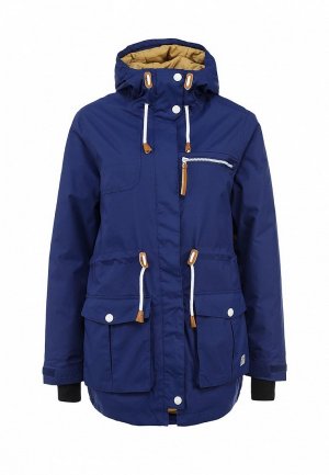 Куртка сноубордическая CLWR CL003EWDFA83. Цвет: синий