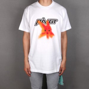 Белоснежная футболка с коротким рукавом Goldfish Round White Slim OMAA027E20JER0180125 Off-White