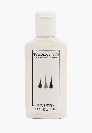 Крем для обуви Tarrago Защитное глянцевое покрытие кроссовок, GLOSS MAKER, 125мл. Цвет: белый