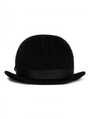 Шляпа с пряжкой KTZ. Цвет: чёрный