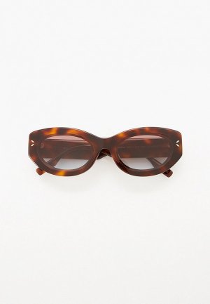 Очки солнцезащитные McQ Alexander McQueen MQ0324S 002. Цвет: коричневый