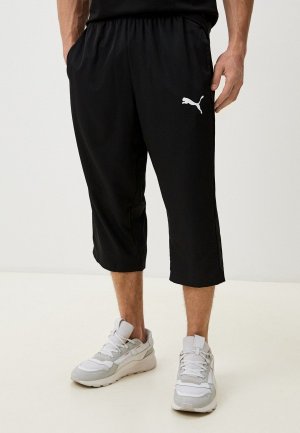 Шорты спортивные PUMA ACTIVE Woven 3/4 Pants. Цвет: черный