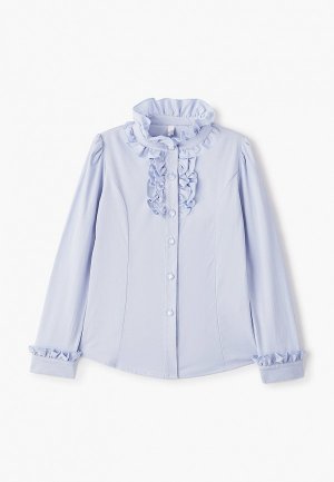 Блуза Tforma. Цвет: голубой