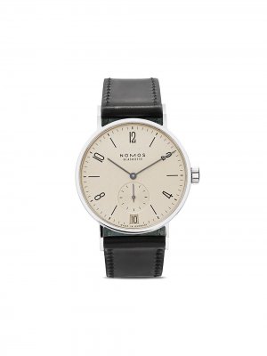 Наручные часы Tangomat Date 38.3 мм NOMOS Glashütte. Цвет: белый, silver-plated