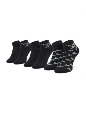 Комплект из 3 высоких носков унисекс , черный Reebok