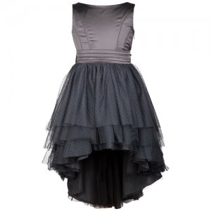 Платье для девочки AE88030 цвет черный 10 лет Aletta