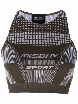 Спортивный бюстгальтер Sport Active MISBHV. Цвет: зеленый