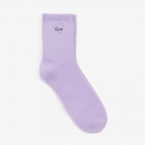 LACOSTE Женские средние носки с люверсами [фиолетовый]