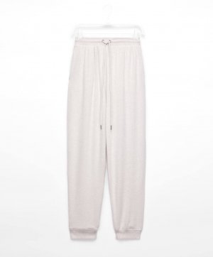 Пижамные брюки Brushed Joggers, песочный меланж Oysho