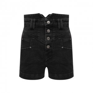 Джинсовые шорты Isabel Marant. Цвет: серый