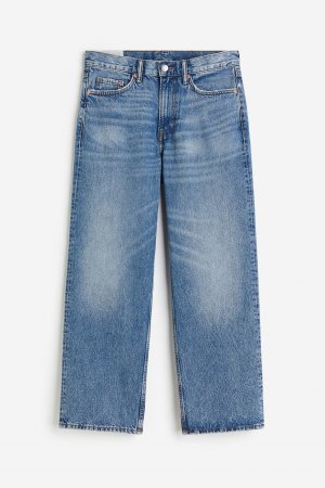 Прямые свободные джинсы H&M