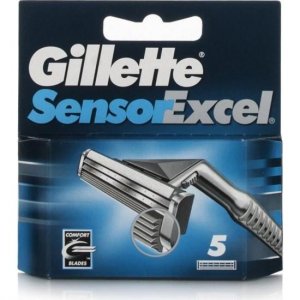 Сменная бритвенная головка Sensor Excel 5 Gillette