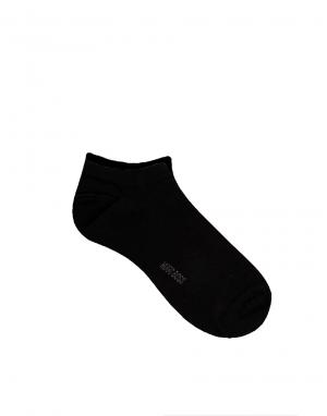 Низкие спортивные носки Hugo Boss. Цвет: черный