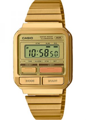 Японские наручные мужские часы A120WEG-9A. Коллекция Vintage Casio