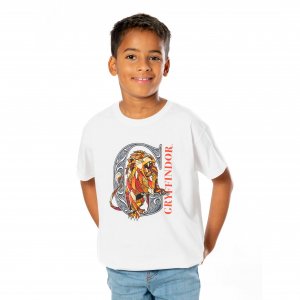 Детская белая футболка Гриффиндора с мозаикой «Гарри Поттер» Rubie's, мультиколор Rubie's