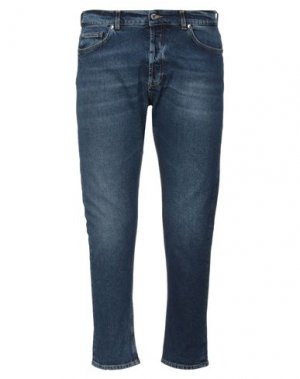 Джинсовые брюки MAURO GRIFONI. Цвет: синий