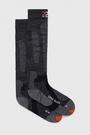 Лыжные носки X-Socks Carve Silver 4.0 , серый