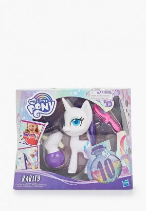 Набор игровой My Little Pony Пони Рарити с волшебной гривой, 16,5 см. Цвет: белый