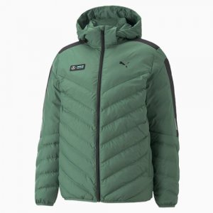 Куртка , размер L, зеленый PUMA. Цвет: зеленый