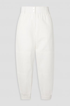 Укороченные зауженные брюки из хлопка Arid , белый The Range