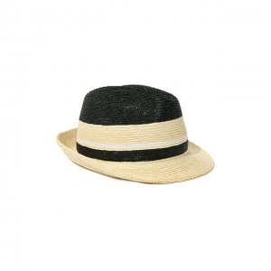 Соломенная шляпа Prada. Цвет: разноцветный