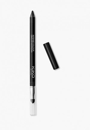Карандаш для глаз Kiko Milano стойкий интенсивный INTENSE COLOUR LONG LASTING EYELINER, оттенок 16, Black, 1.2 г. Цвет: черный