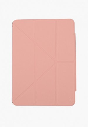 Чехол для планшета Uniq iPad Pro 11 (Gen 2-4), Camden 3-х позиционный, с опцией хранения и зарядки стилуса. Цвет: розовый