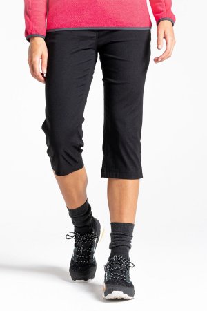 Черные брюки Kiwi Pro II укороченного кроя , черный Craghoppers