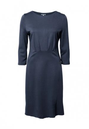 Платье Colletto Bianco. Цвет: синий