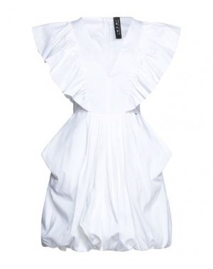 Короткое платье MDM MADEMOISELLE DU MONDE. Цвет: белый