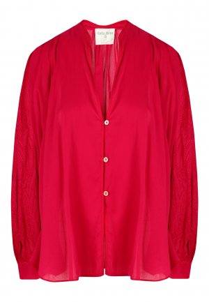 Блуза FORTE. Цвет: красный