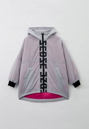 Куртка утепленная RionaKids. Цвет: серый