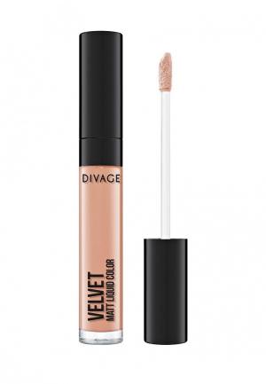 Помада Divage Liquid Matte Lipstick Velvet № 09. Цвет: бежевый
