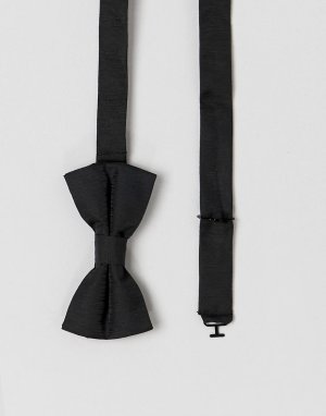 Однотонный галстук-бабочка -Черный French Connection