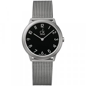 Наручные часы Minimal, серый, серебряный CALVIN KLEIN. Цвет: серебристый/серый/серебряный