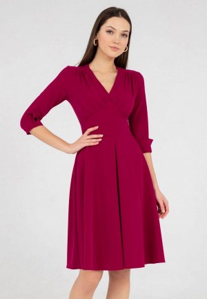 Платье Olivegrey TOY. Цвет: бордовый