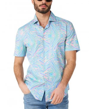 Мужская рубашка Holo-Perfect с короткими рукавами OppoSuits, мультиколор Opposuits