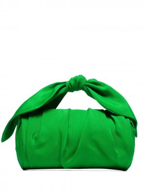 Клатч Nane со сборками Rejina Pyo. Цвет: зеленый