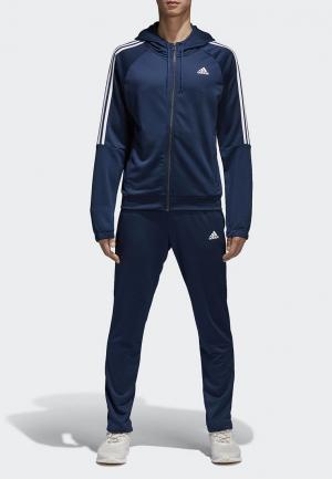 Костюм спортивный adidas RE-FOCUS TS. Цвет: синий