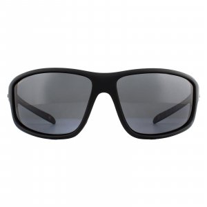 Черные резиновые дымчатые поляризационные солнцезащитные очки с запахом montana, черный Montana
