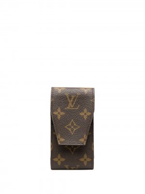 Портсигар 2002-го года Louis Vuitton. Цвет: коричневый