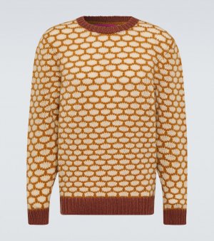 Жаккардовый кашемировый свитер , разноцветный The Elder Statesman
