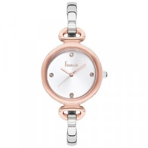 Наручные часы Freelook, розовый, серебряный FreeLook. Цвет: серебристый/розовый